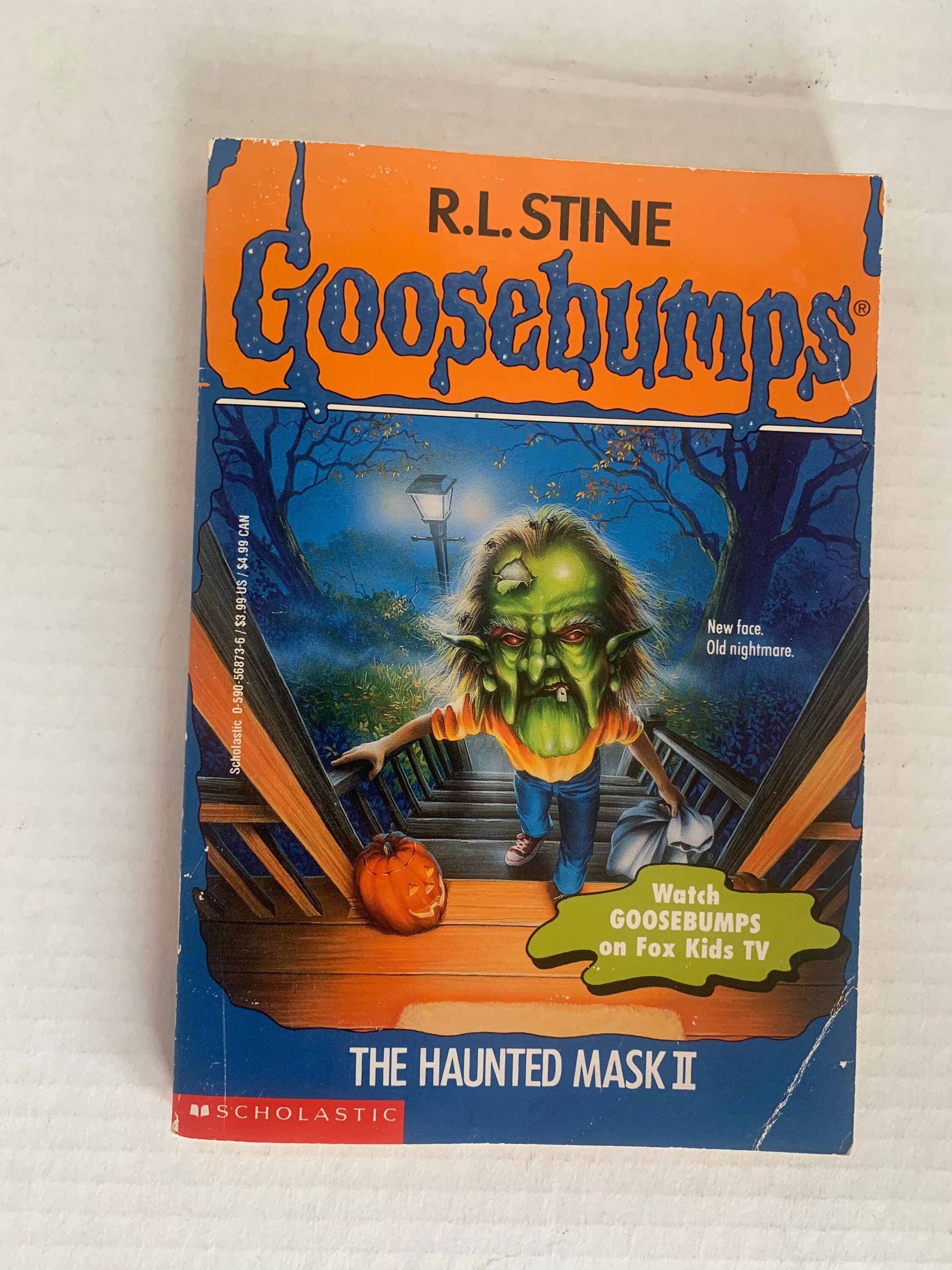 R.L. Stine Goosebumps the Haunted Mask II Goosebumps 36 1995 Etsy Ireland R.L. Stine Goosebumps the Haunted Mask II Goosebumps 36 1995 Etsy Ireland