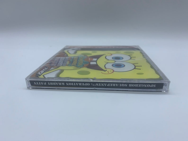 Vintage SpongeBob SquarePants Operation Krabby Patty Game Windows 95/98 PC Cd ROM Windows ME, 2001 SpongeBob SquarePants Computer Game image 7