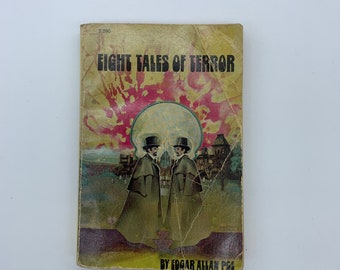 Vintage Eight Tales of Terror by Edgar Allan Poe, 1974 Scholastic Magazine, Edgar Allan Poe  Eight Tales of Terror, Ligeia, Edgar Allan Poe