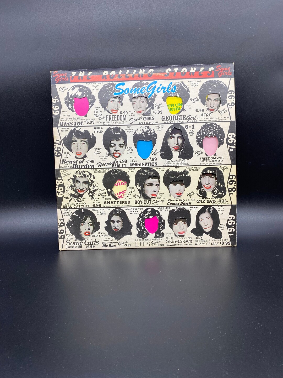 Vintage the Rolling Stones Some Girls Album 1978, Some Girls Vinyl