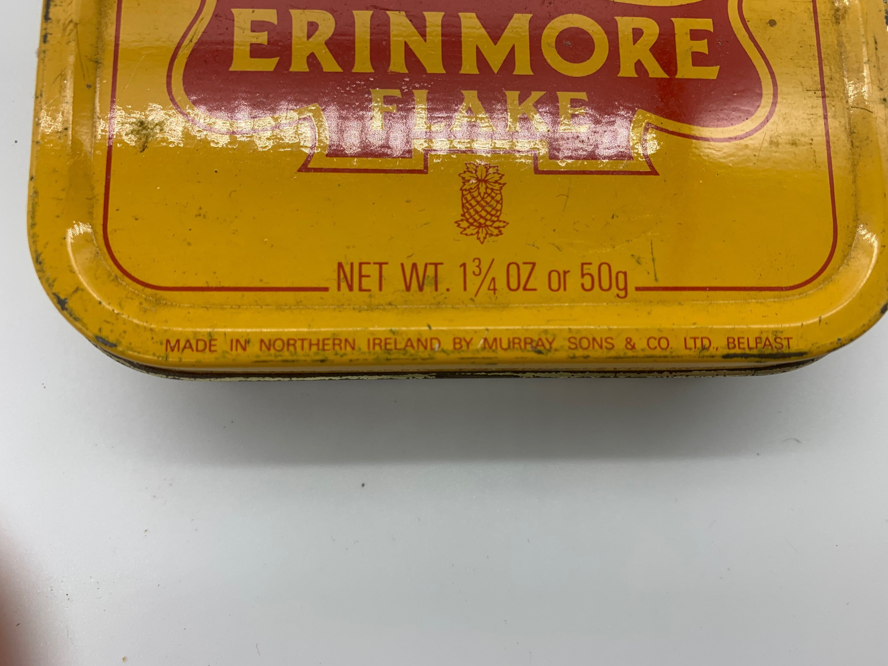 erinmore tobacco tin Vintage Murray's Erinmore Flake Pipe Tobacco 50g Tin, Made in Northern  Ireland, Vintage Tobacco Tin, Erinmore Tobacco Tin, Vintage Flake Tin