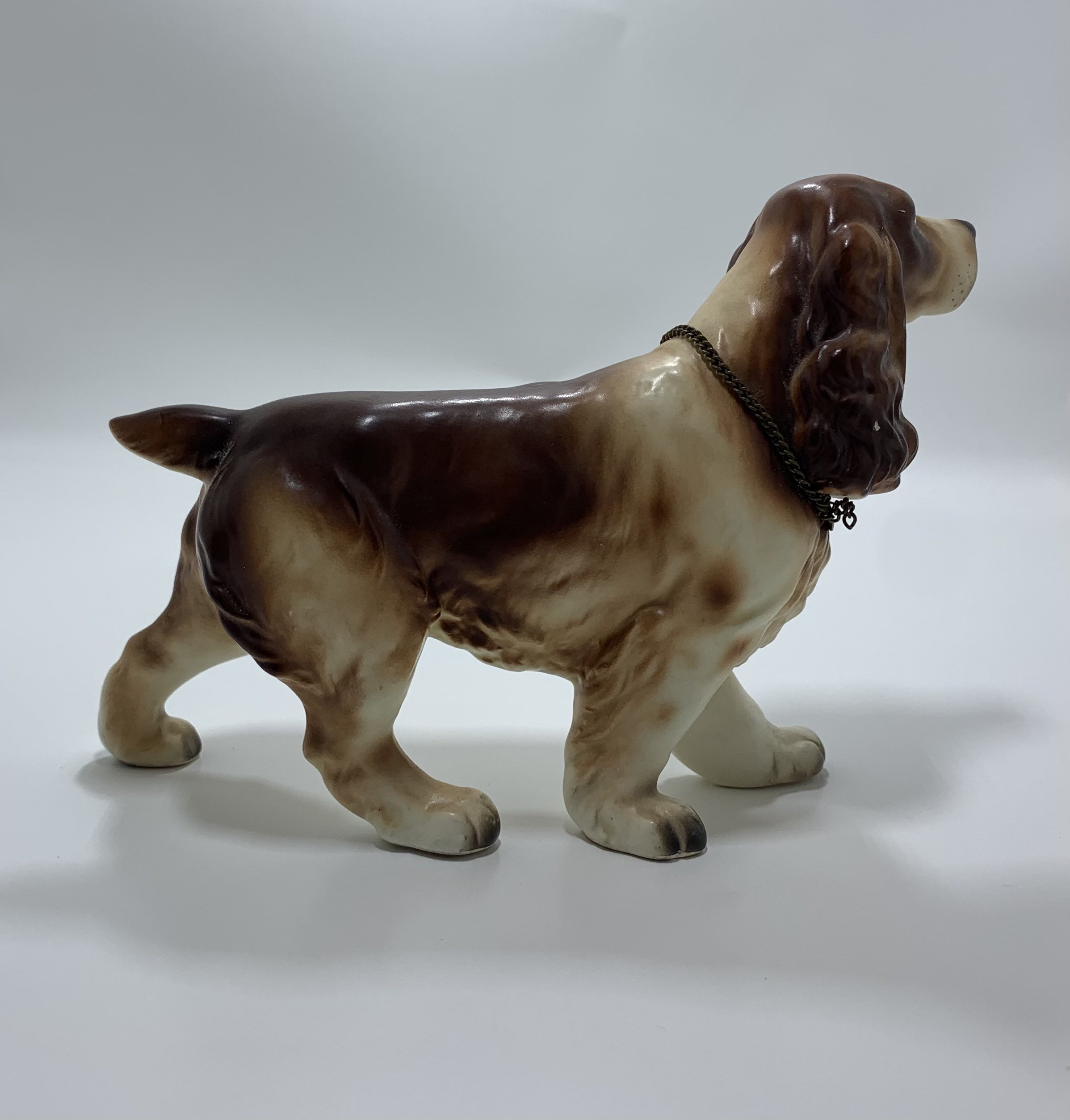 Vintage Spaniel Figurine Made in Japan 6.5 Brown and White - Etsy