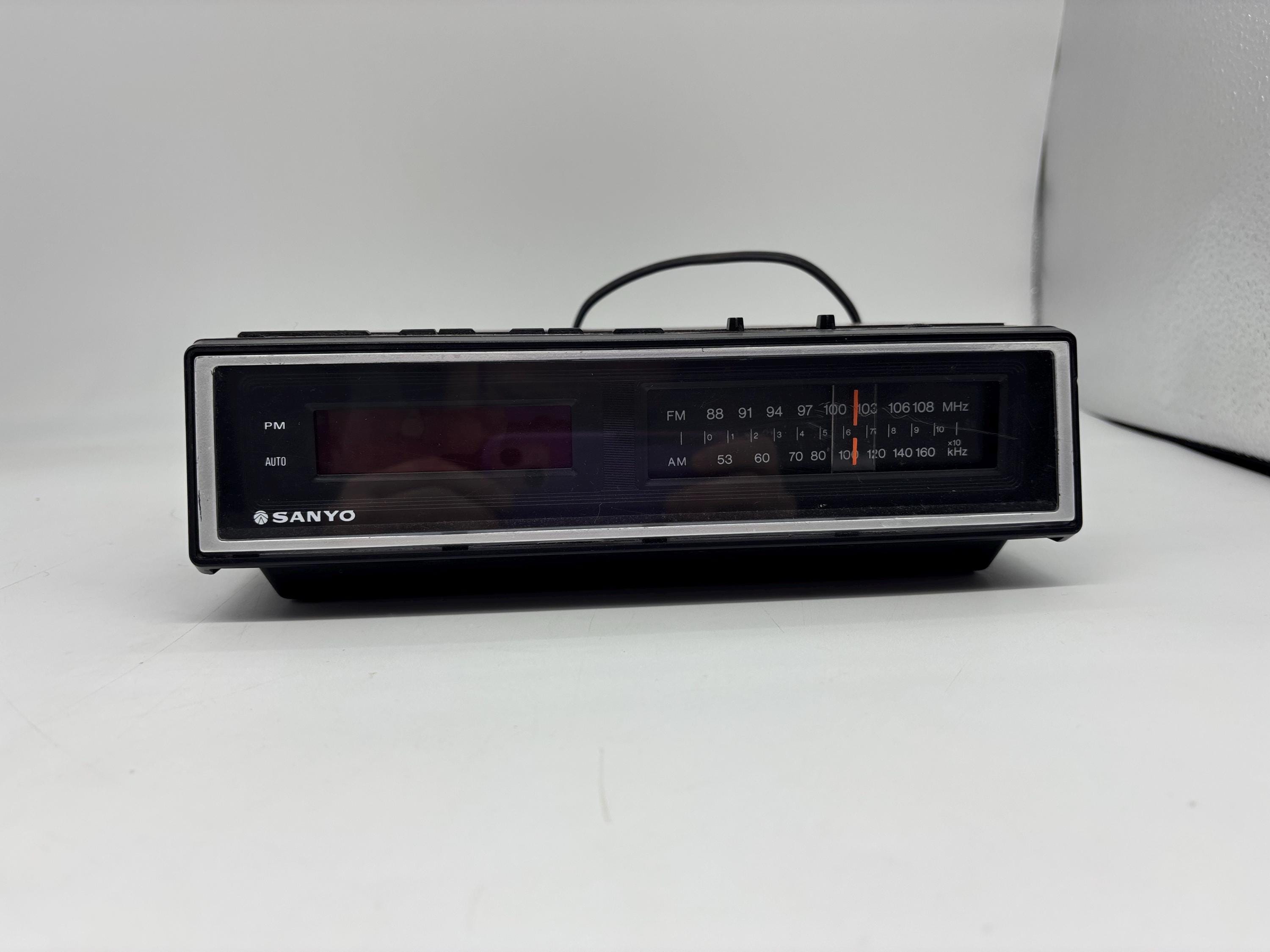 Sanyo Alarm Clock - Etsy