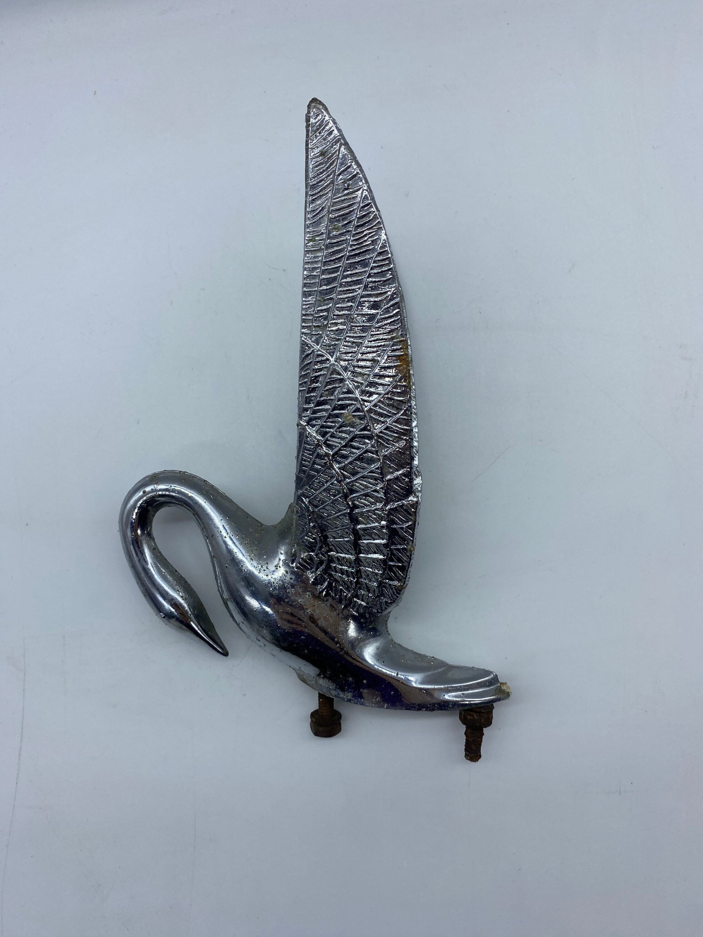 Vintage Packard Flying Swan Hood Ornament Packard Swan 7 Etsy