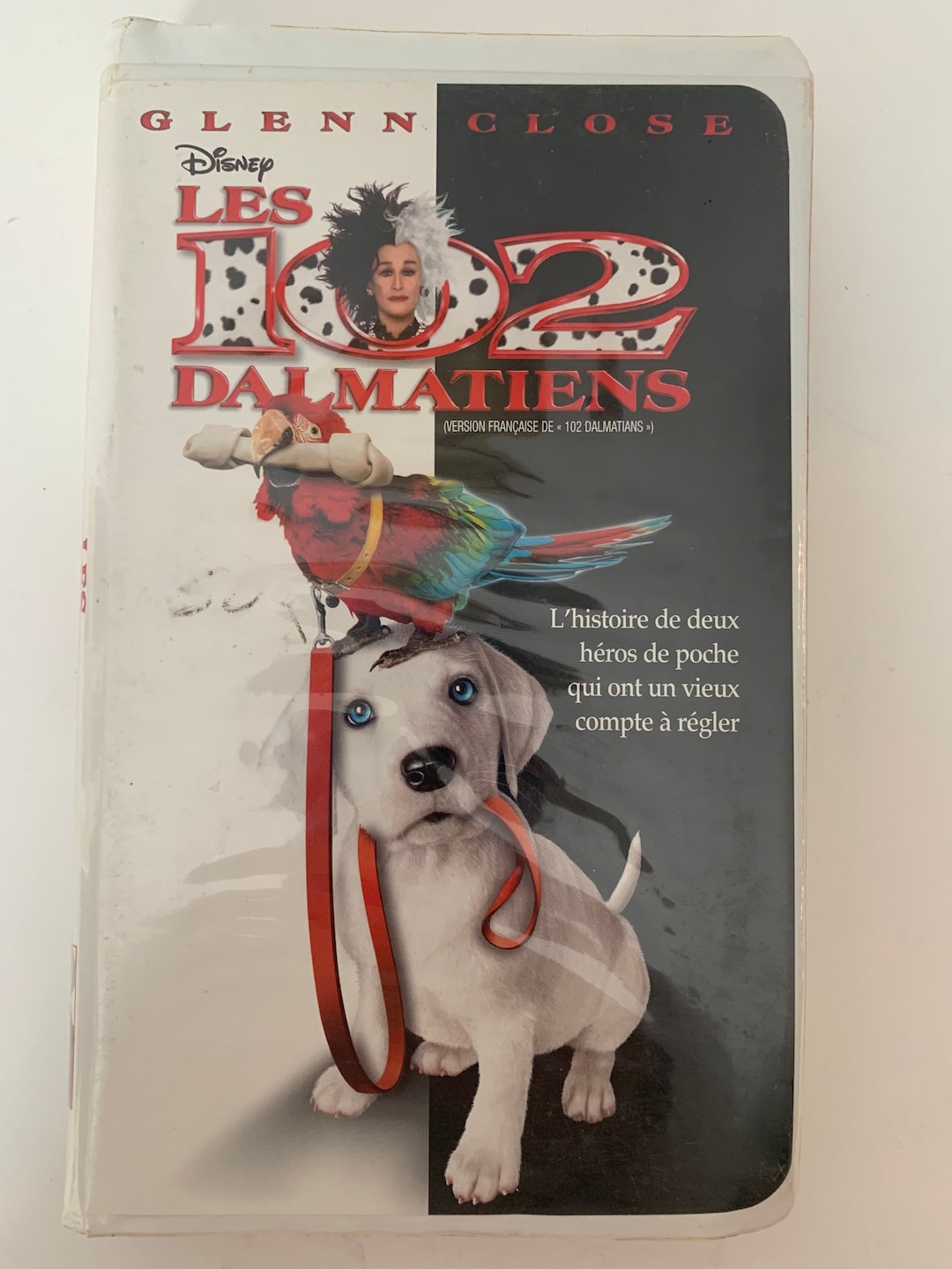102 匹わんちゃん フランス語、Version Française de Les 102 Dalmatiens 1990 年代 VHS、Les 102  Dalmatiens de Walt Disney、フランスのディズニー映画。フランス語ビデオ - Etsy 日本, image size:1080x1440