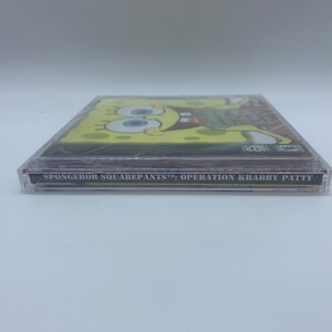 Vintage SpongeBob SquarePants Operation Krabby Patty Game Windows 95/98 PC Cd ROM Windows ME, 2001 SpongeBob SquarePants Computer Game image 5