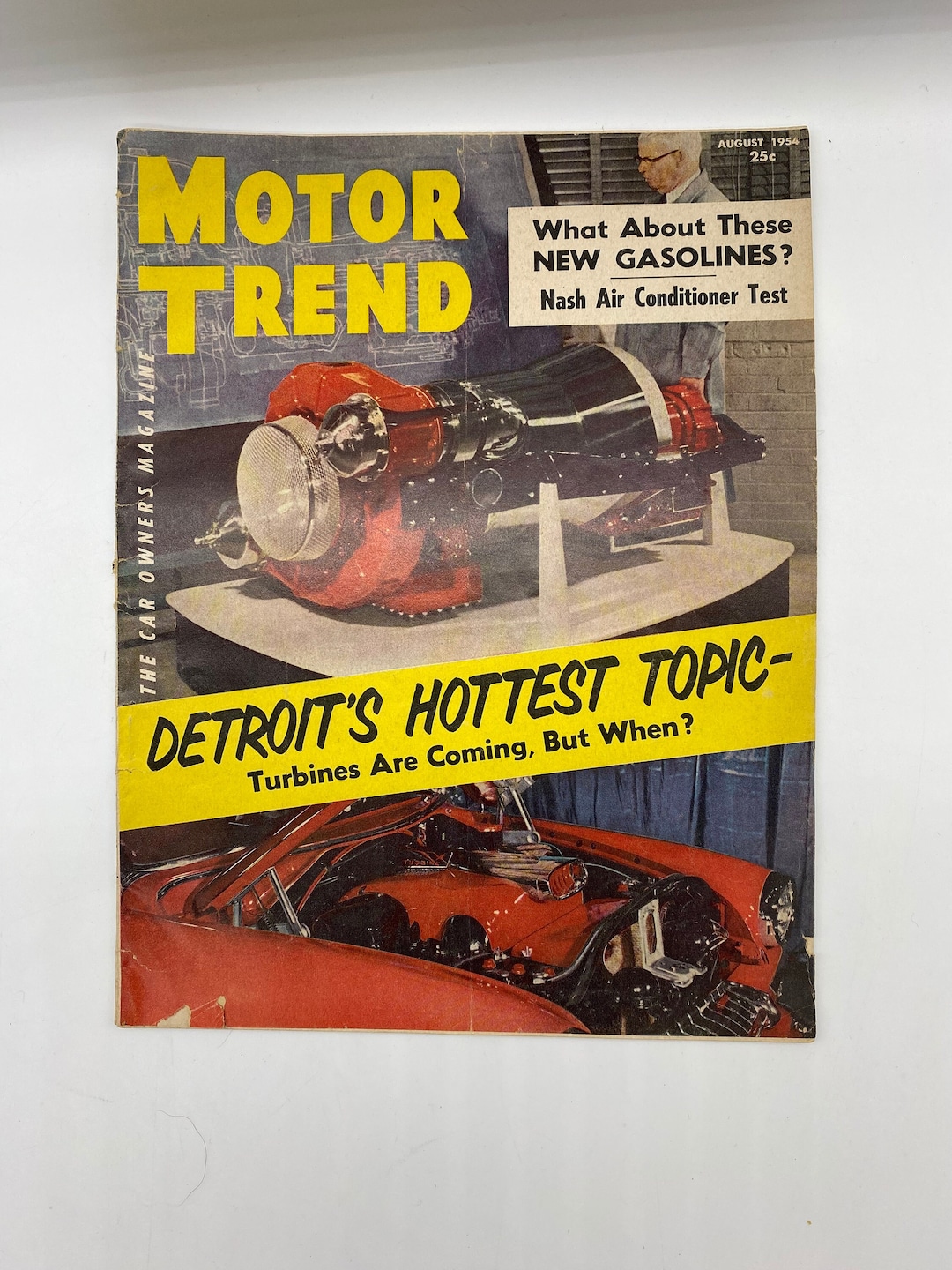 Vintage Motor Trends the Car Owners Magazine August 1954, Motor Trends
