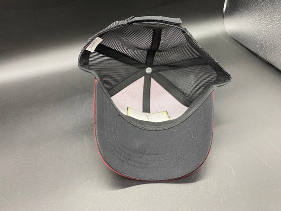 Auto Value Red and Black Mesh Hat, Auto Value Vel… - image 6