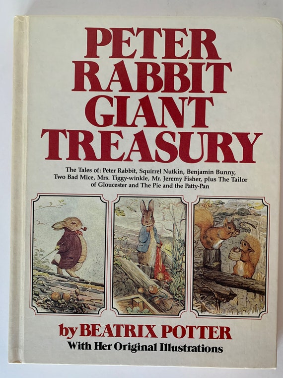 Vintage Peter Rabbit Giant Treasury by Beatrix Potter 1980 | Etsy