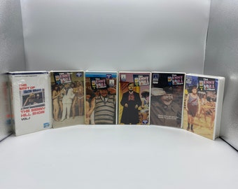 Vintage The Best Of The Benny Hill Show Vol 1 to Vol 6 VHS, NOS The Best Of The Benny Hill Show 6 VHS, 1981 The Best Of The Benny Hill Show