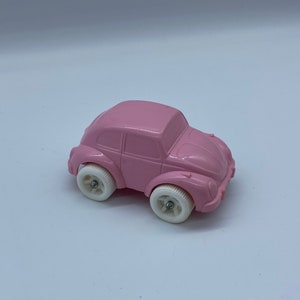 Vintage Rosa Viking Toys VW Käfer, Viking Toys seltener rosa VW Käfer, Made in Sweden ART. Nr. 4293 Viking Toys Pinker VW Käfer