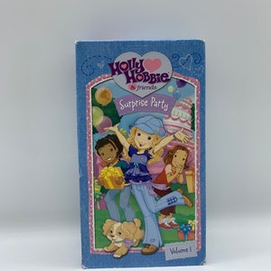 Holly Hobbie & Friends Surprise Party Volume 1 VHS, vintage Holly Hobbie and Friends VHS, Holly Hobbie and Friends Volume 1 Cartoon VHS
