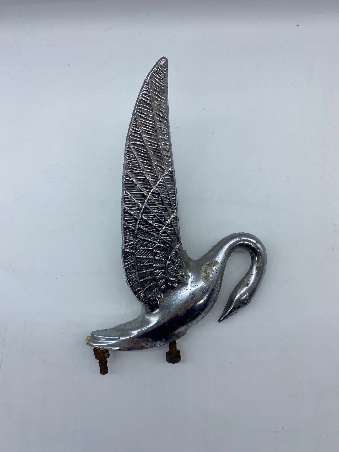 Vintage Packard Flying Swan Hood Ornament Packard Swan 7 Etsy