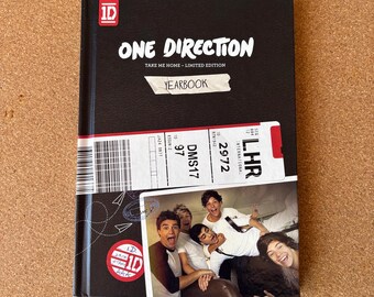 One Direction Take me Home - Limited Edition Yearbook with CD, One Direction Take me Home Yearbook and CD, 1D Take me Home CD & Yearbook