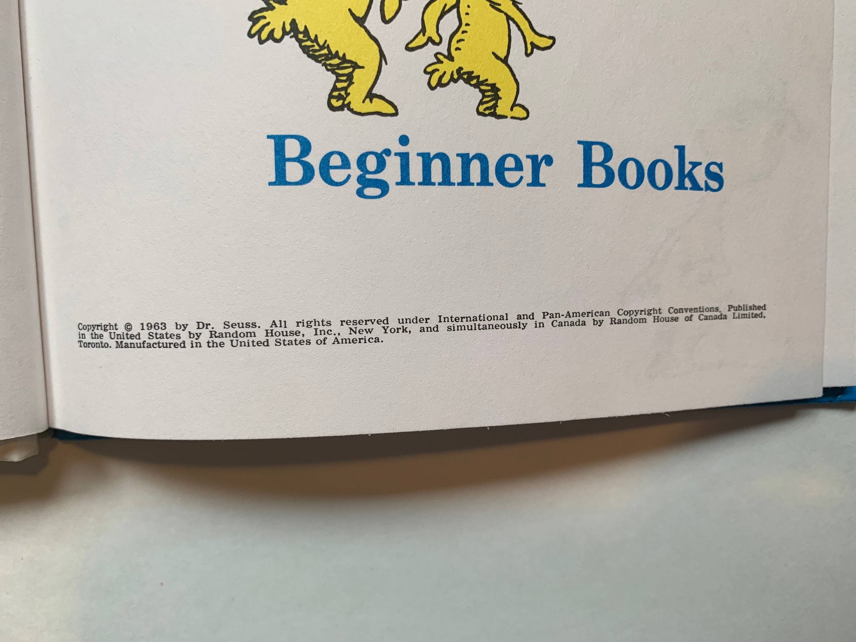 Vintage Dr. Seuss’s ABC Beginner Books, Grolier Book Club Edition, Dr ...