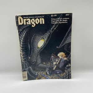 Vintage Dungeon and Dragons Magazine Issue 97 May 1985, Dragon Magazine Vol. IX No. 12 May 1985, Advanced Dungeons and Dragons Magazine 1985