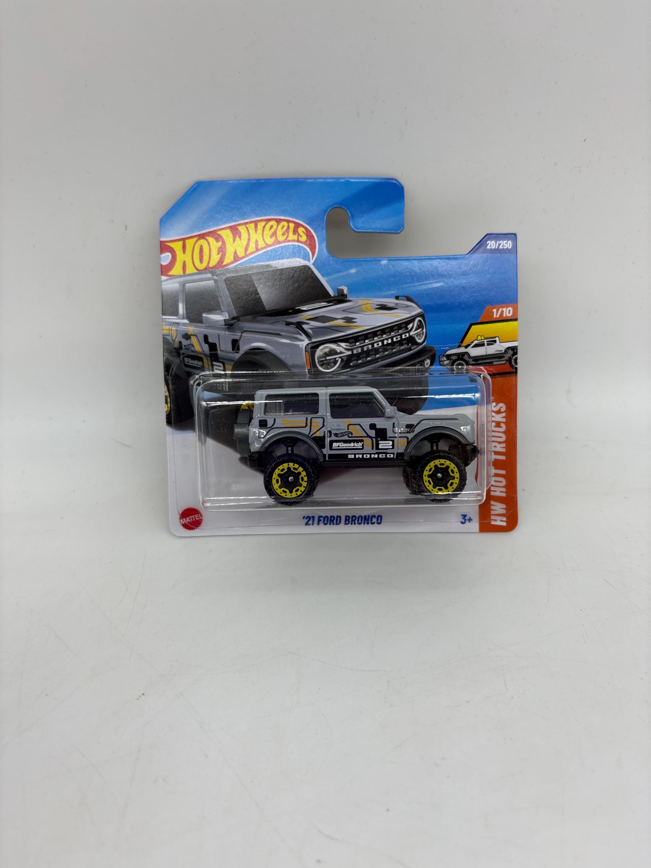Xe mô hình Hot Wheels SUV '21 Ford Bronco (HYW73), HW Hot Trucks, chính