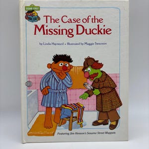 Der Fall der vermissten Duckie Sesame Street, 1980 Kinder Fernsehen Workshop Muppet Charaktere, Jim Hensons Sesamstraße Muppets Ernie
