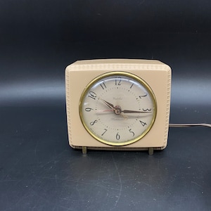 Vintage Westclox GloLarm, Westclox Beleuchteter Wecker, Seltener Westclox Glo-Larm Wecker, Seltener Westclox Glo-Larm Wecker