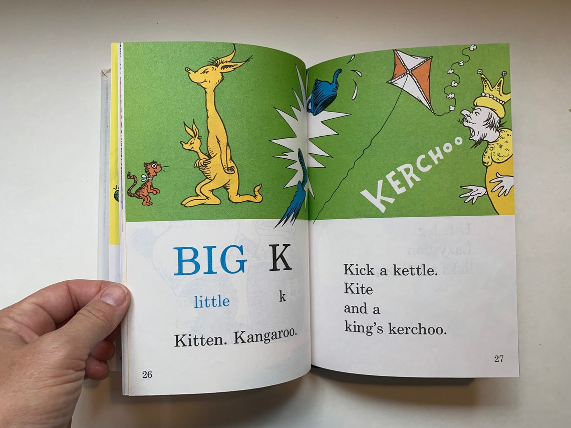 Vintage Dr. Seusss ABC Beginner Books Grolier Book Club - Etsy