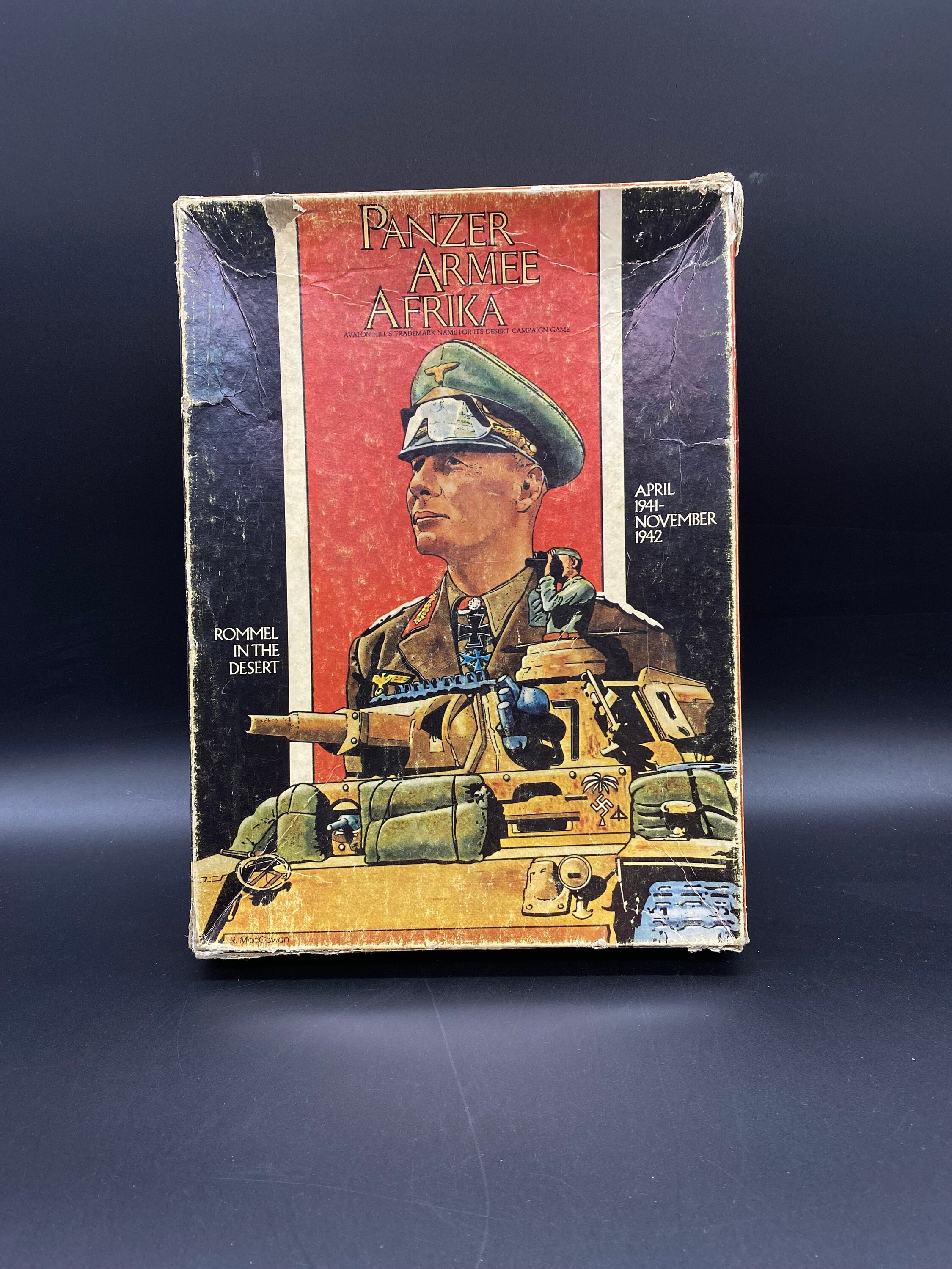 ヴィンテージ Panzer Armee Afrika Rommel In The Desert 1941 年 4 月