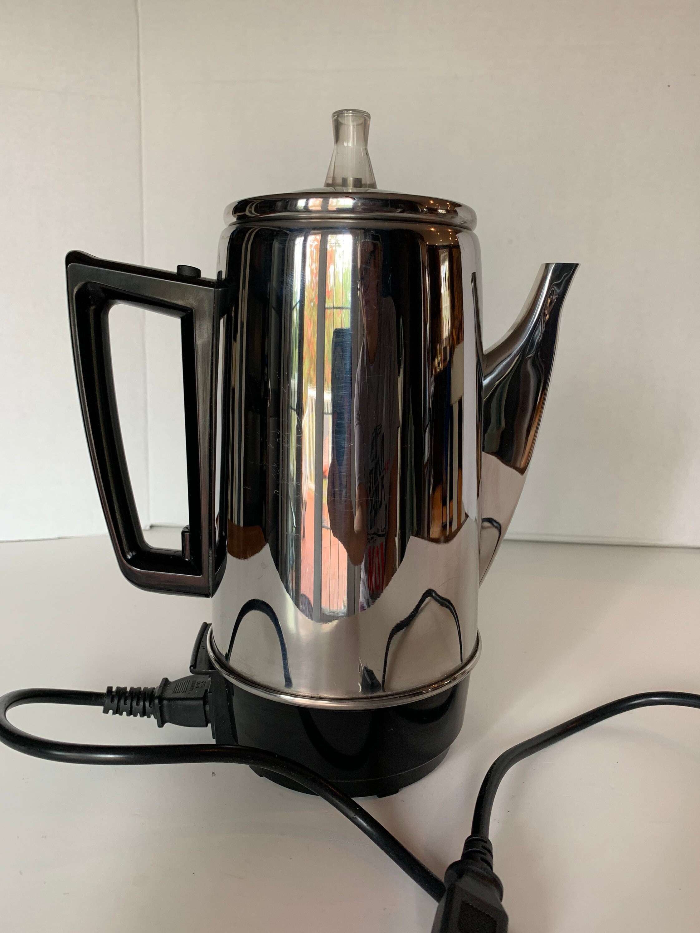 Vintage Westinghouse Electronic Percolator 5 - 10 Cup Capacity 