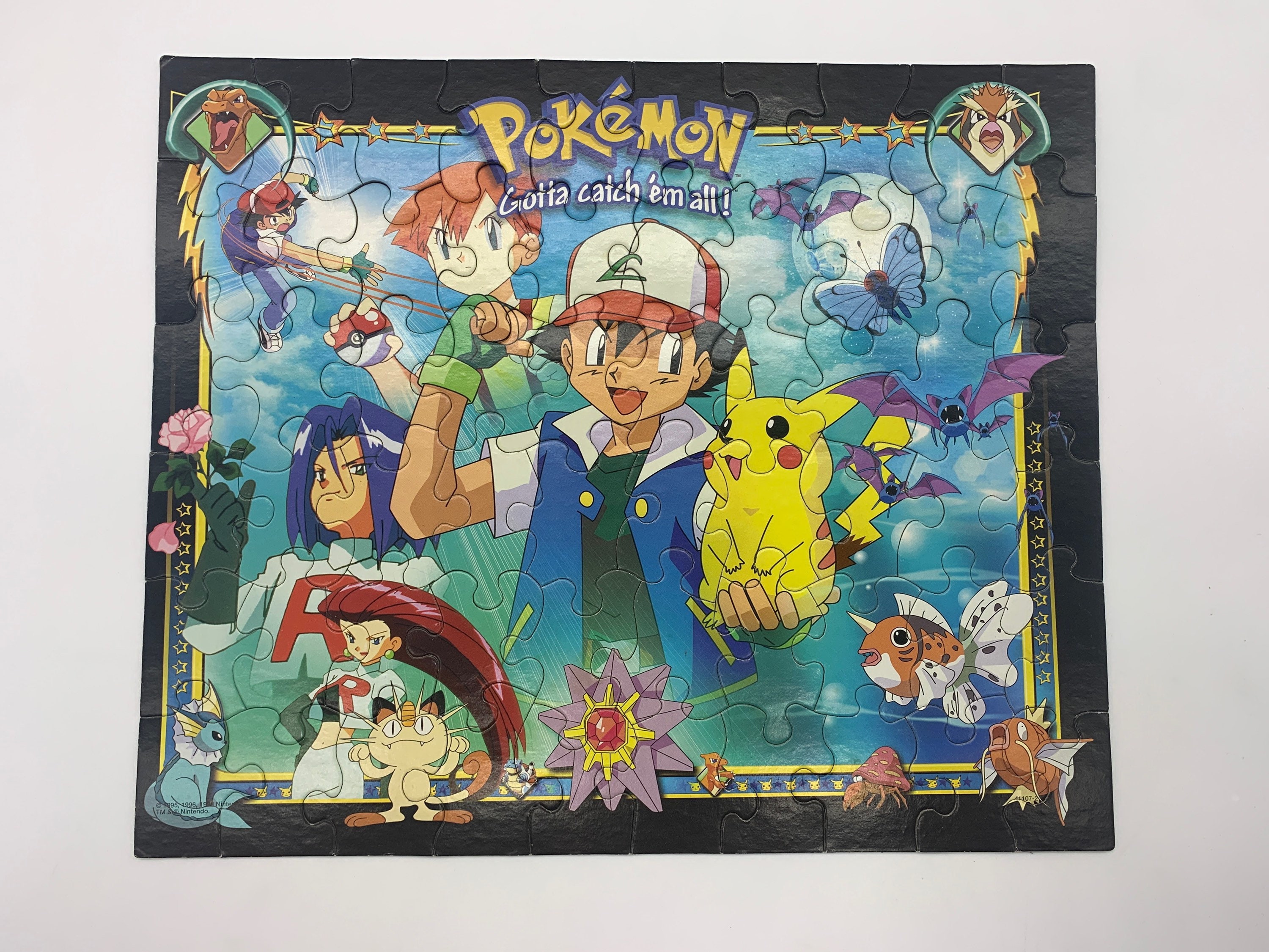 pokemon puzzle cards Pokmon TCG Ayako Ozaki Connected Art Full Set Of 6 NM Puzzle Cards