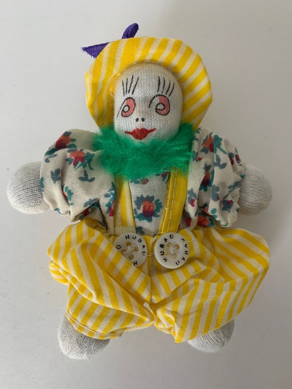 Bean bag clown doll hotsell