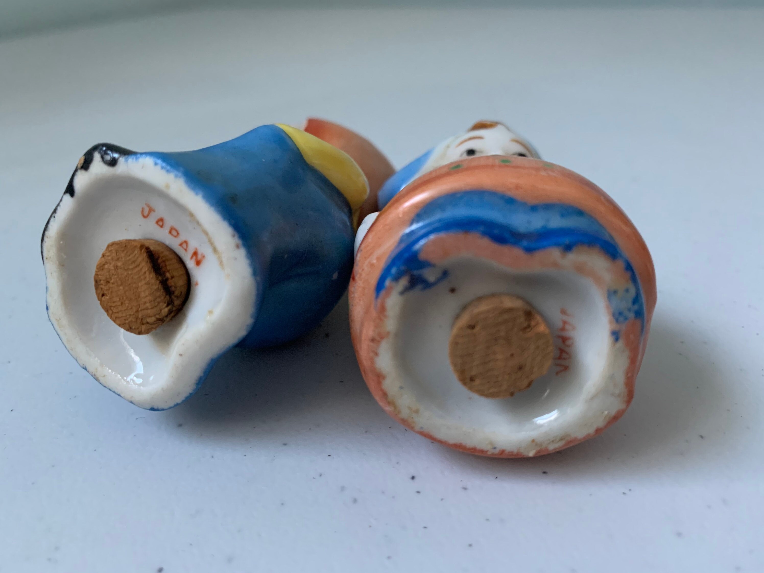 Vintage Dutch Boy and Girl Salt & Pepper Japan Ceramic Hand - Etsy