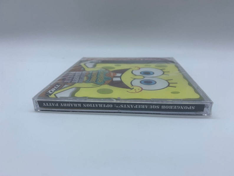 Vintage SpongeBob SquarePants Operation Krabby Patty Game Windows 95/98 PC Cd ROM Windows ME, 2001 SpongeBob SquarePants Computer Game image 6