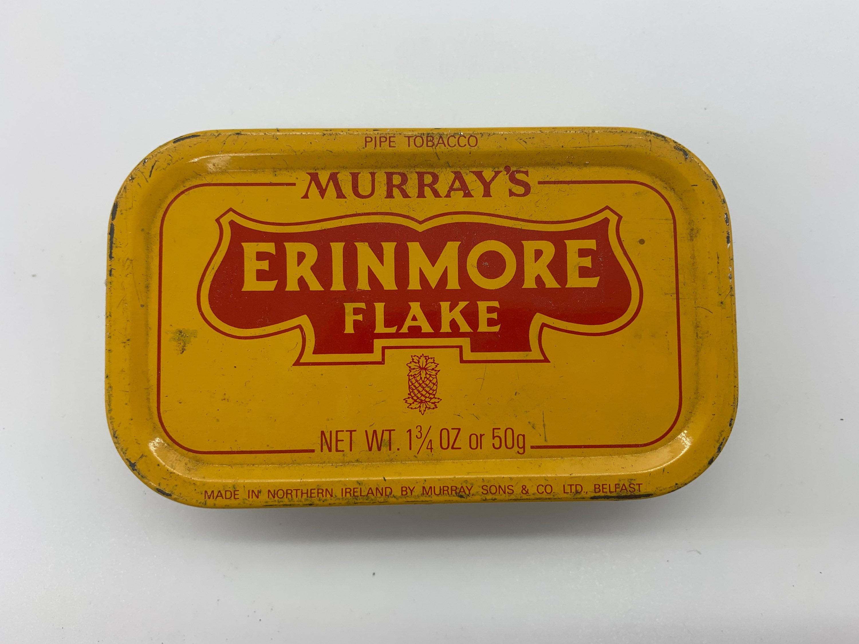 erinmore pipe tobacco review Vintage Murray's Erinmore Flake Pipe Tobacco 50g Tin, Made in Northern  Ireland, Vintage Tobacco Tin, Erinmore Tobacco Tin, Vintage Flake Tin