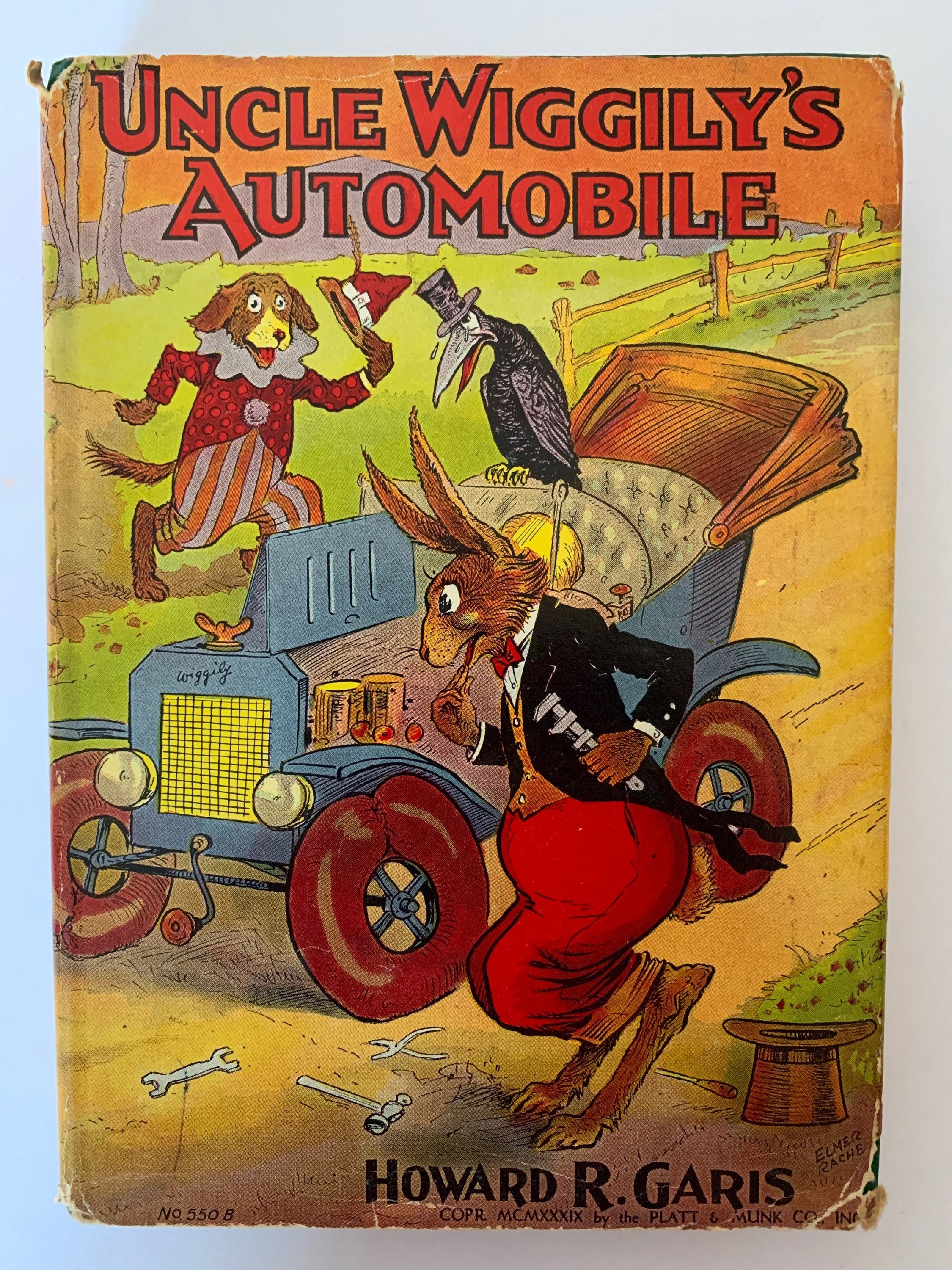 Vintage Uncle Wiggilys Automobile by Howard R. Garis, 1939 Uncle ...
