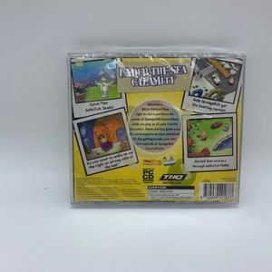 Vintage SpongeBob SquarePants Operation Krabby Patty Game Windows 95/98 PC Cd ROM Windows ME, 2001 SpongeBob SquarePants Computer Game image 4