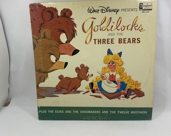 ウォルト・ディズニー・プレゼンツ ゴルディロックスと三匹のクマ LP