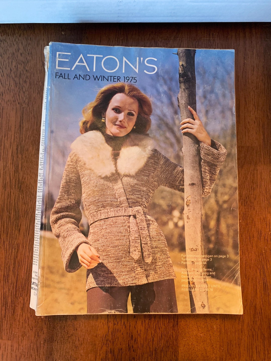 1975 Eaton’s Fall and Winter Catalogue, Vintage Catalog, Vintage Eatons