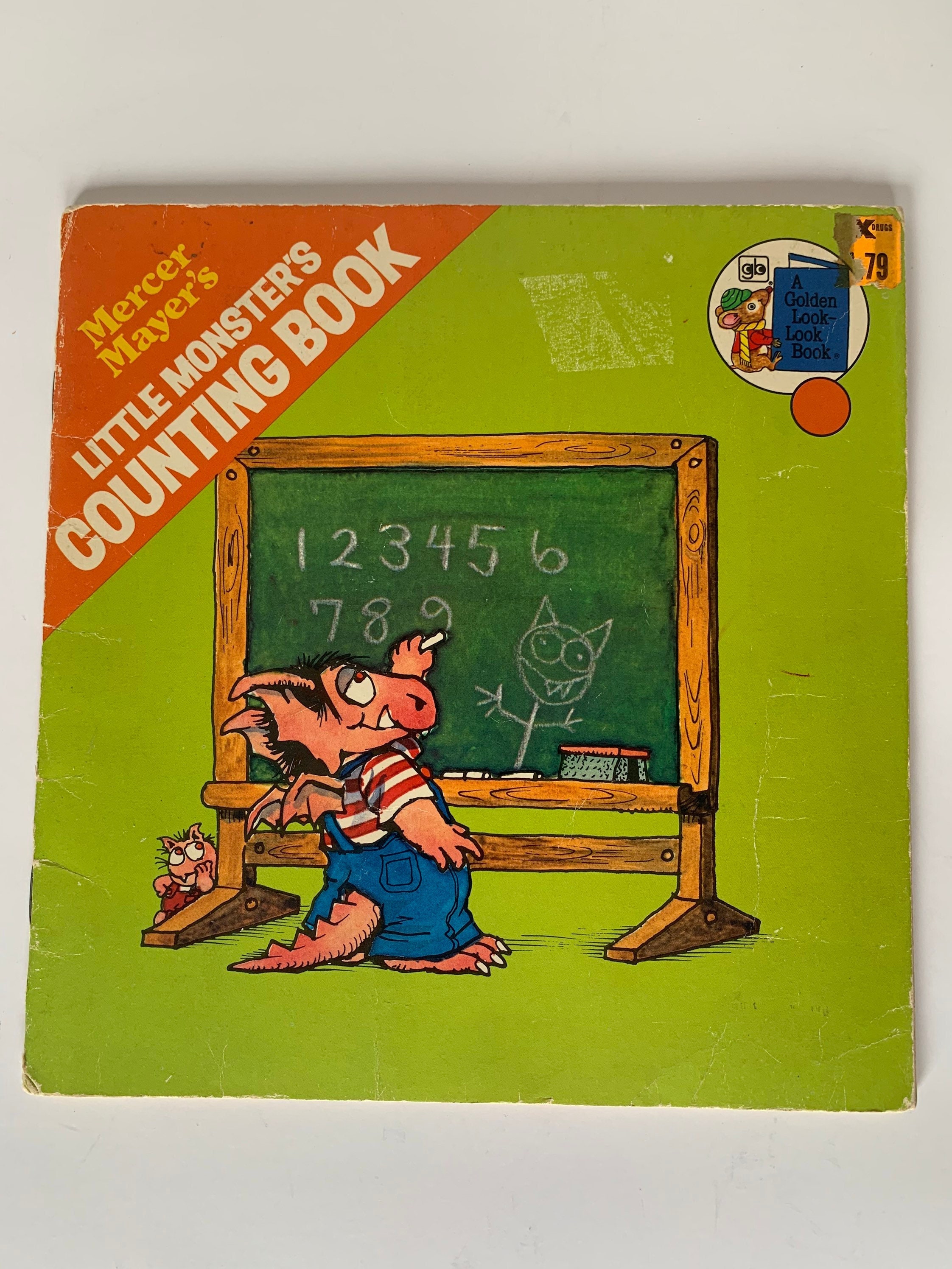 mercer-mayers-little-monsters-counting-book-a-golden-look-etsy
