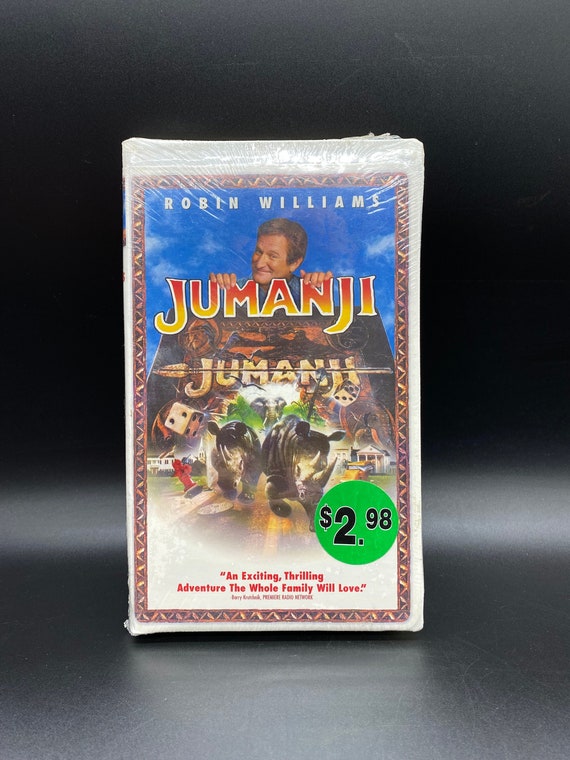 ダーティ・シェイム　VHS字幕版 Jumanji VHS, Sealed Jumaji VHS, 1996 Jumanji Vhs, Robin