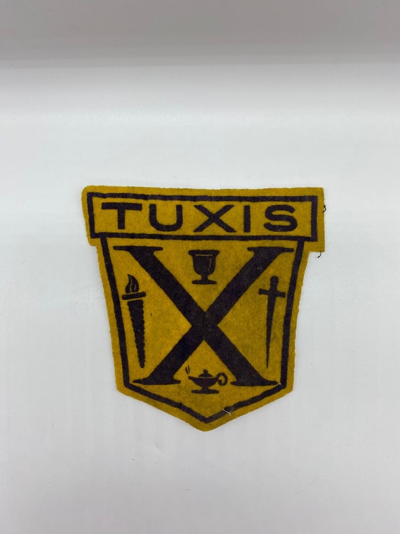 Vintage TUXIS Boys Patch, Rare The TUXIS Boys and 