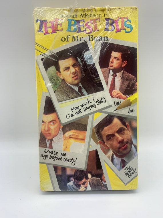 Vintage Rowan Atkinson in the Best Bits of Mr. Bean VHS, New