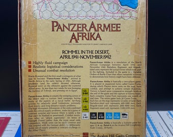 ヴィンテージ Panzer Armee Afrika Rommel In The Desert 1941 年 4 月