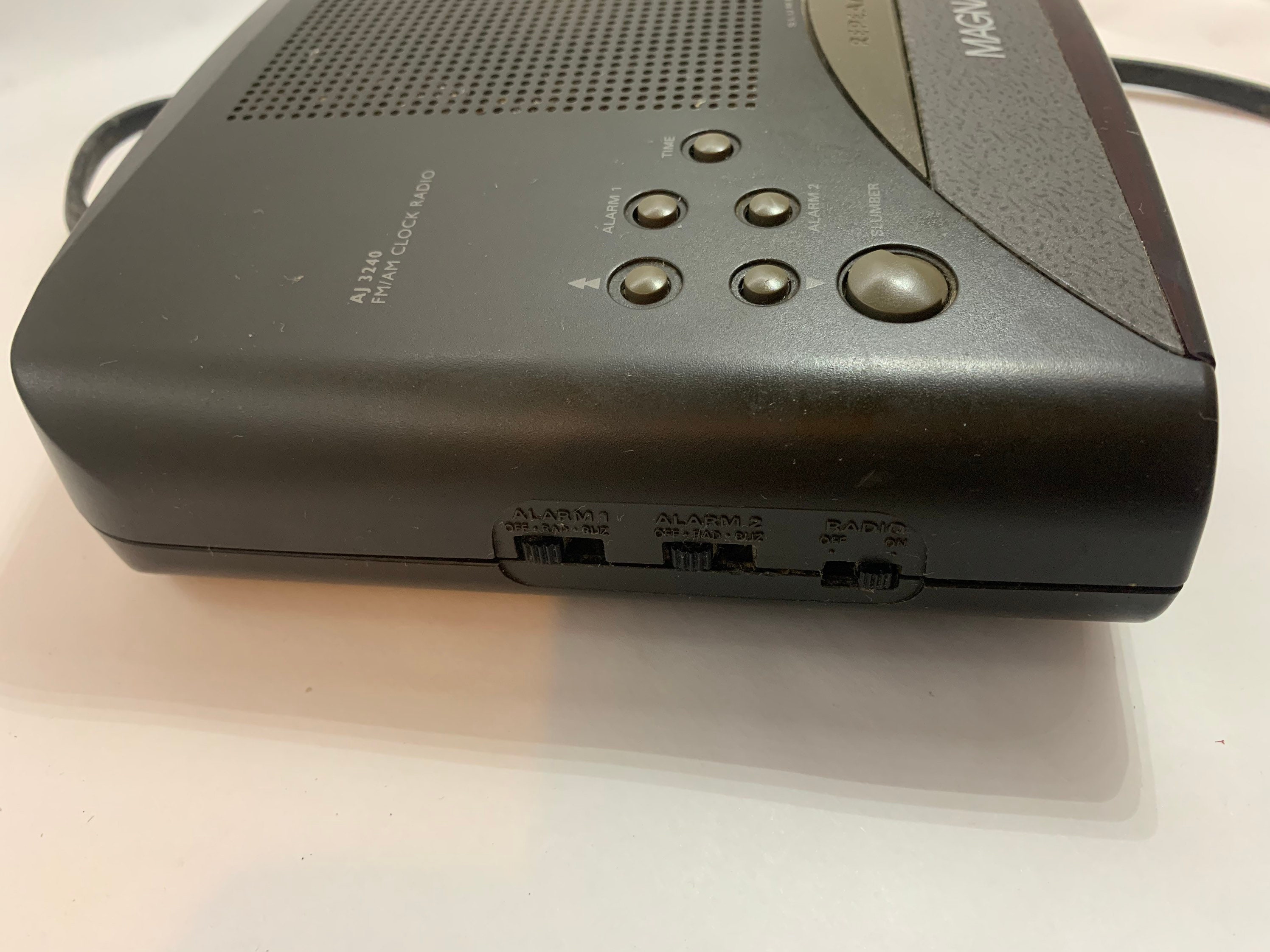 Magnavox AJ3240 Alarm Clock Radio 2 Alarm Buzz and Radio Etsy