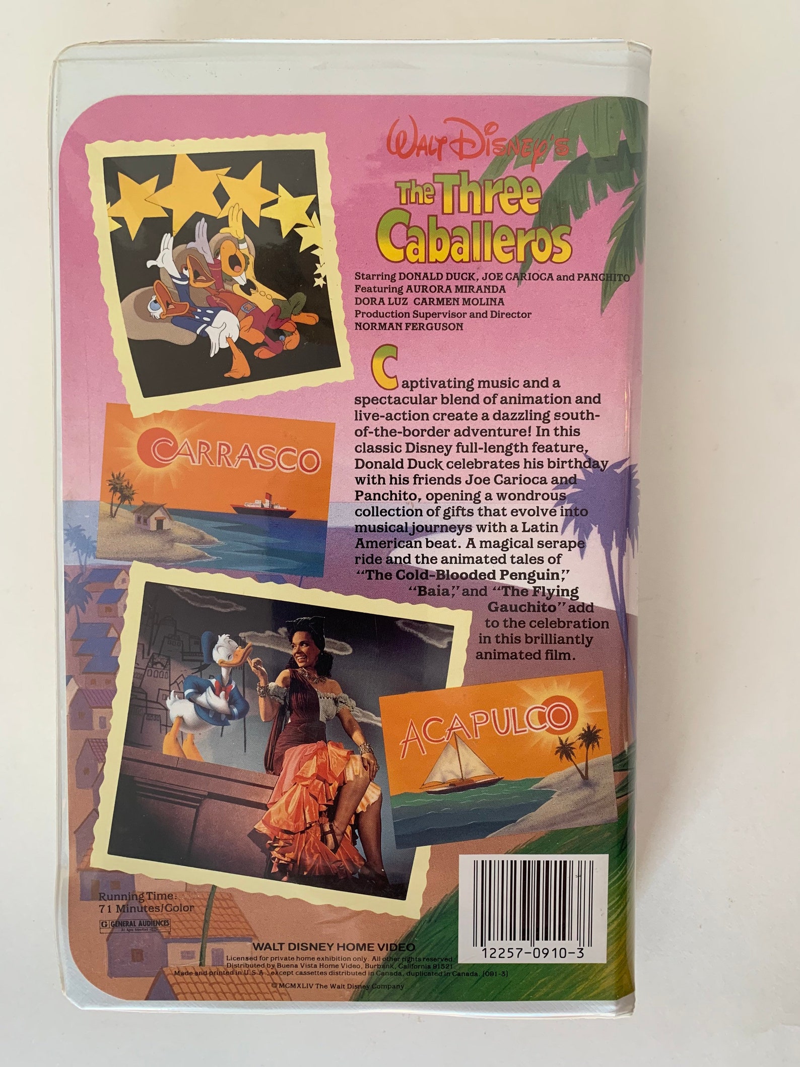 The Three Caballeros 1994 Vhs 25 - 82950bf