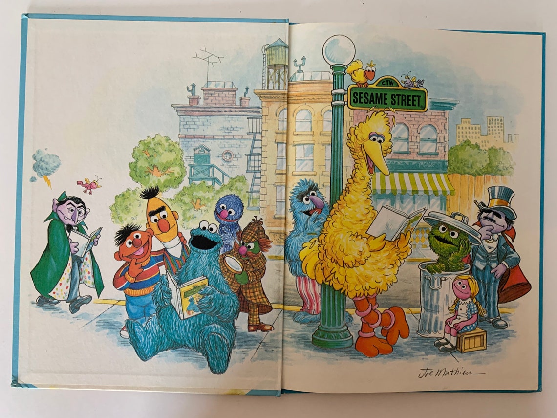 The Sesame Street Library Volume 2 With Jim Hensons Muppets - Etsy Canada