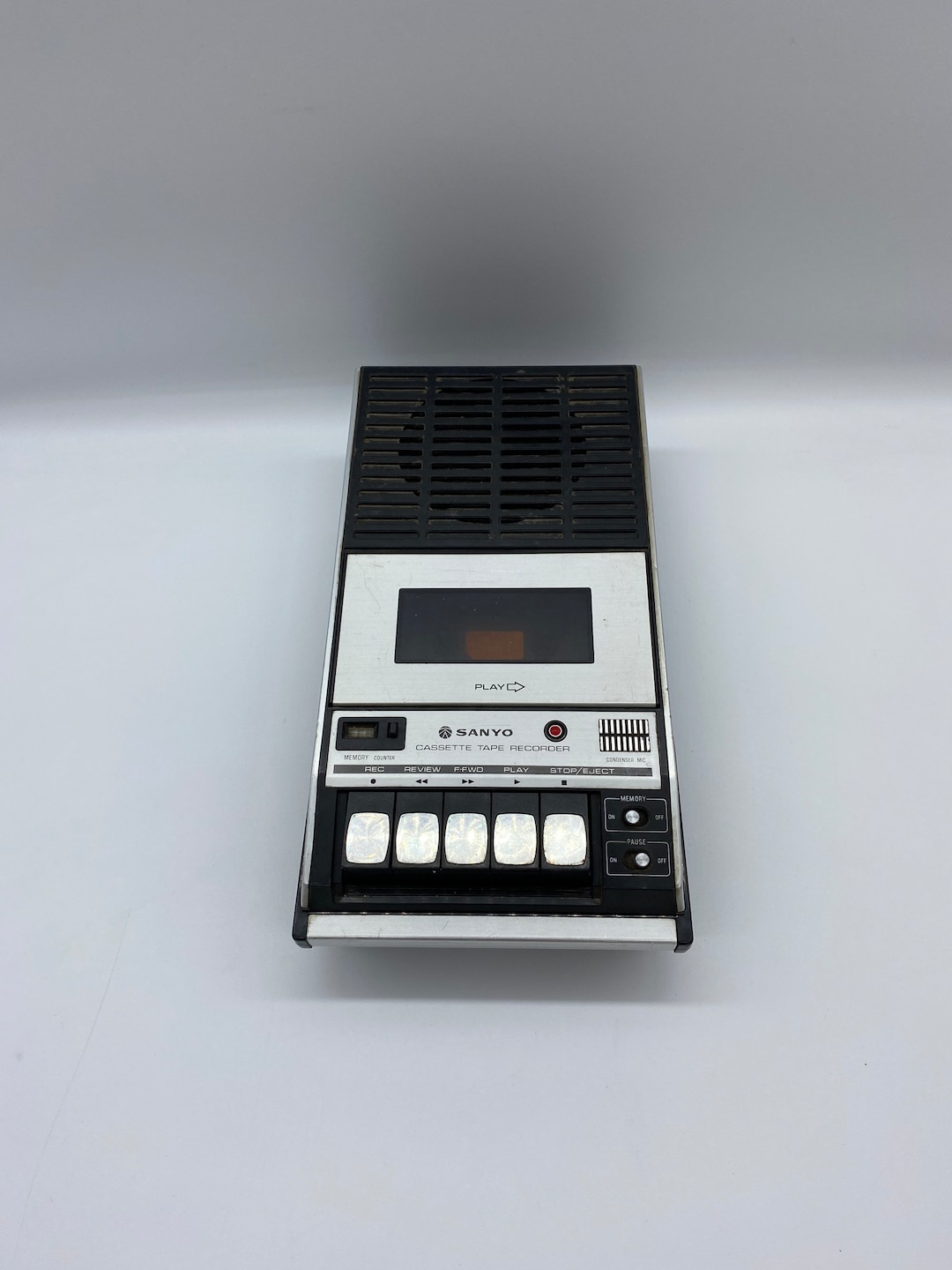 Sanyo Cassette Recorder M2533 Vintage Sanyo Portable Cassette Etsy