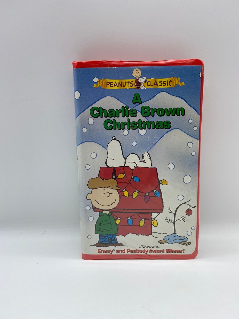 A Charlie Brown Christmas VHS Peanuts Classic A Charlie Brown Etsy