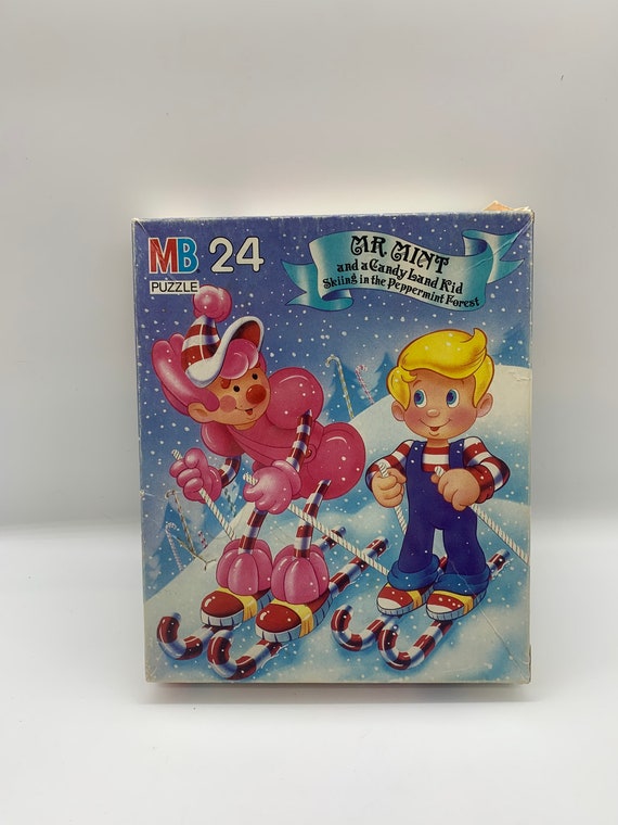 ジグソーパズル CANDY LAND Vintage Candyland 24 Piece Puzzle, Milton Bradley Candyland