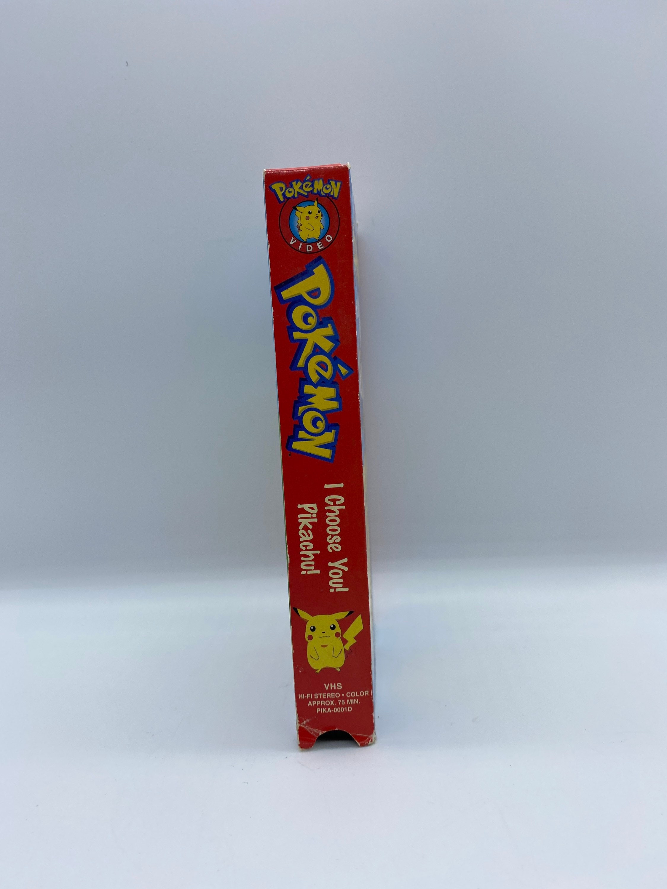 Pokémon VHS I Choose You Pikachu 1998 Nintendo, Pokemon VHS, Vintage Pokemon Movie, Pokemon