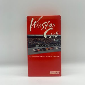 NASCAR Winston Cup Series VHS, 50º aniversário 1948-1998 Nascar, VHS vintage da Nascar Winston Cup Series 1998, VHS vintage da Nascar, VHS da Nascar