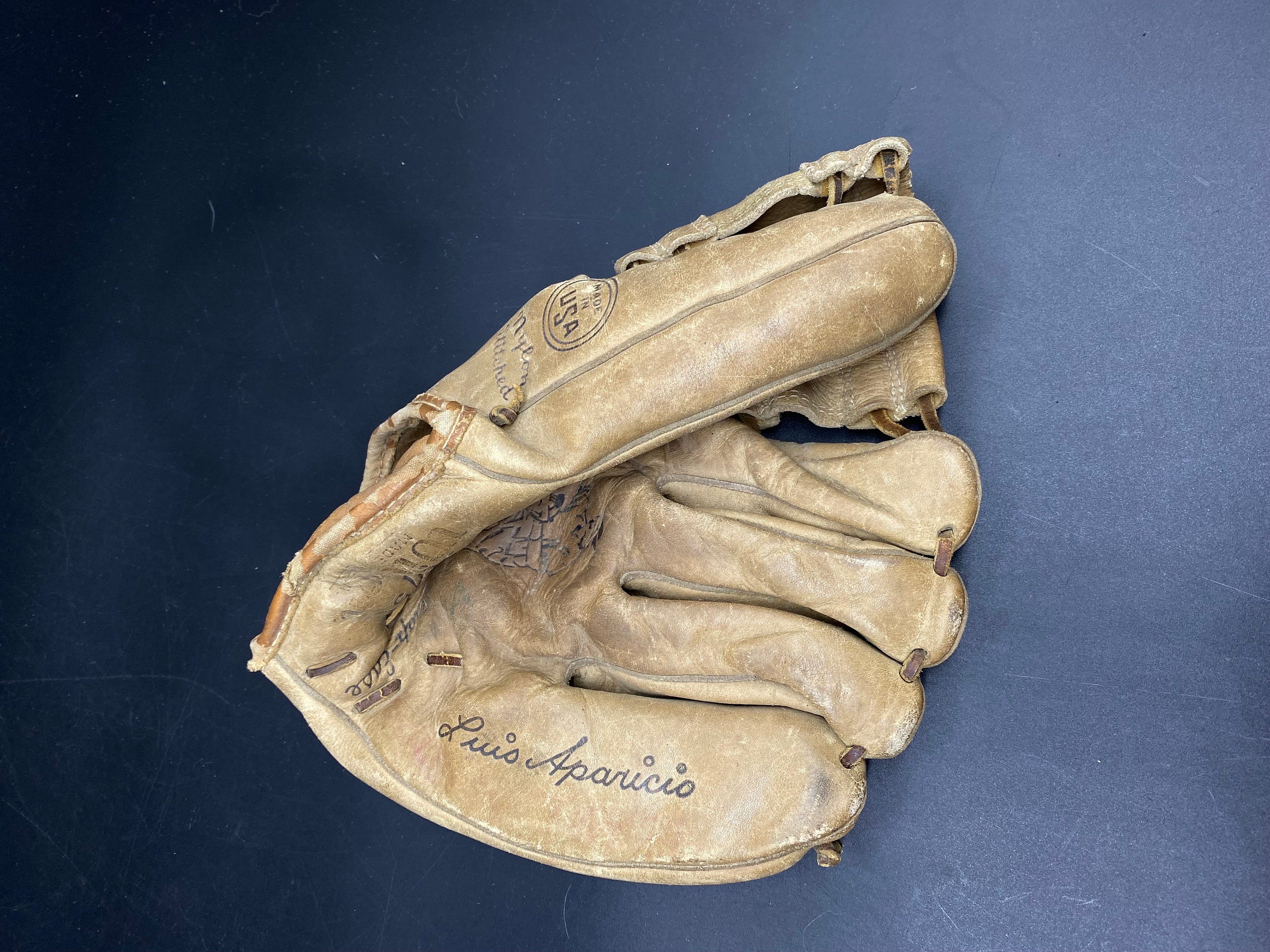 Gant De Baseball Cuir Wilson Pro – Japon – Taille 12 – Modèle Ancien Avec Ballon