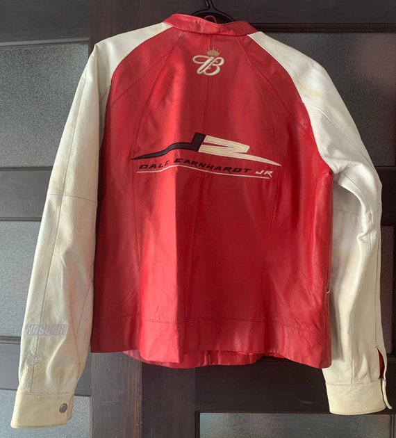 NASCAR Dale Jr. Women’s Leather Jacket, Wilson Le… - image 2